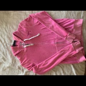 vs PINK zip up